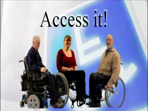 3 people in wheelchairs
